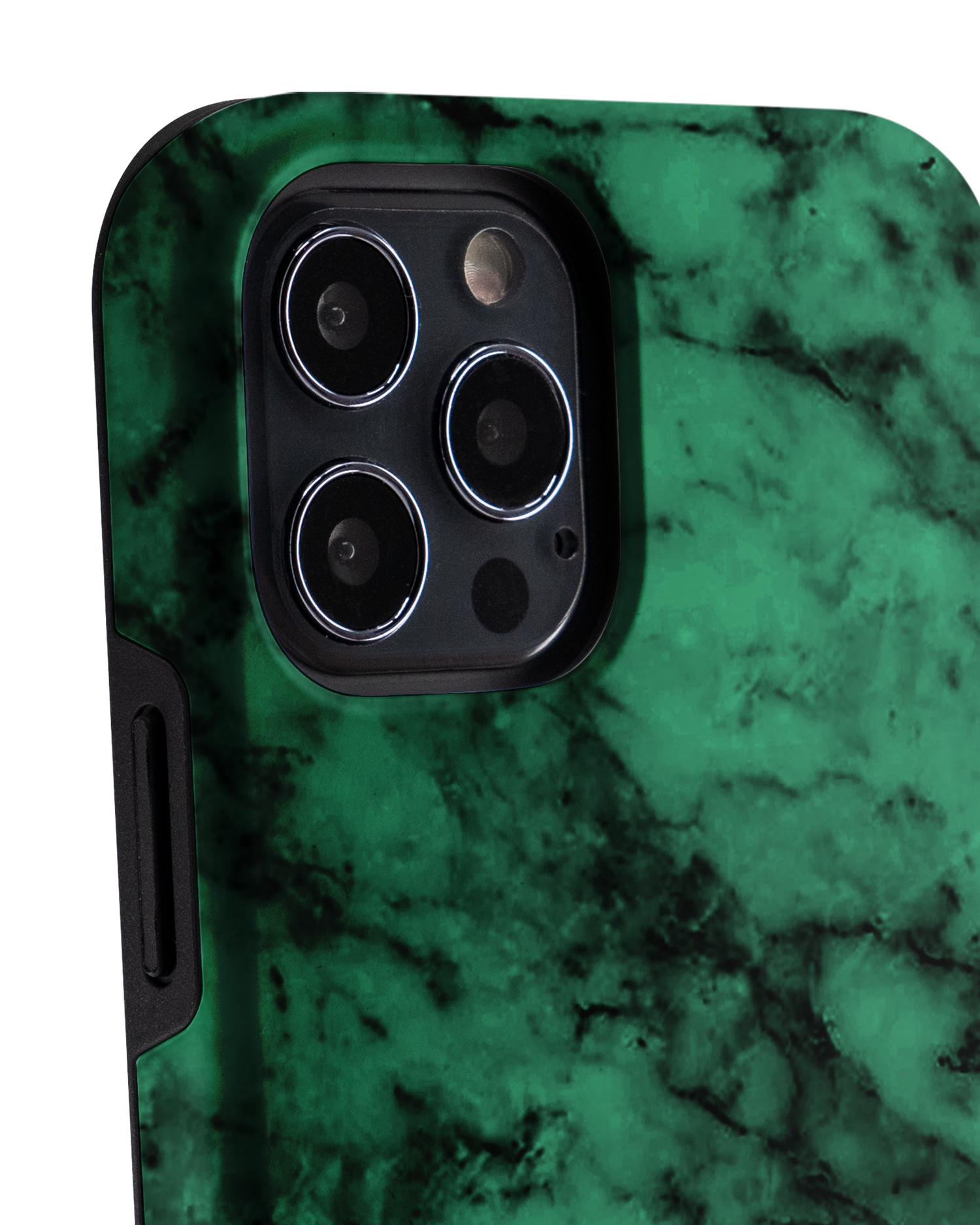 Green Marble Premium Phone Case Apple iPhone 12 Pro Max: Detail Shot 1