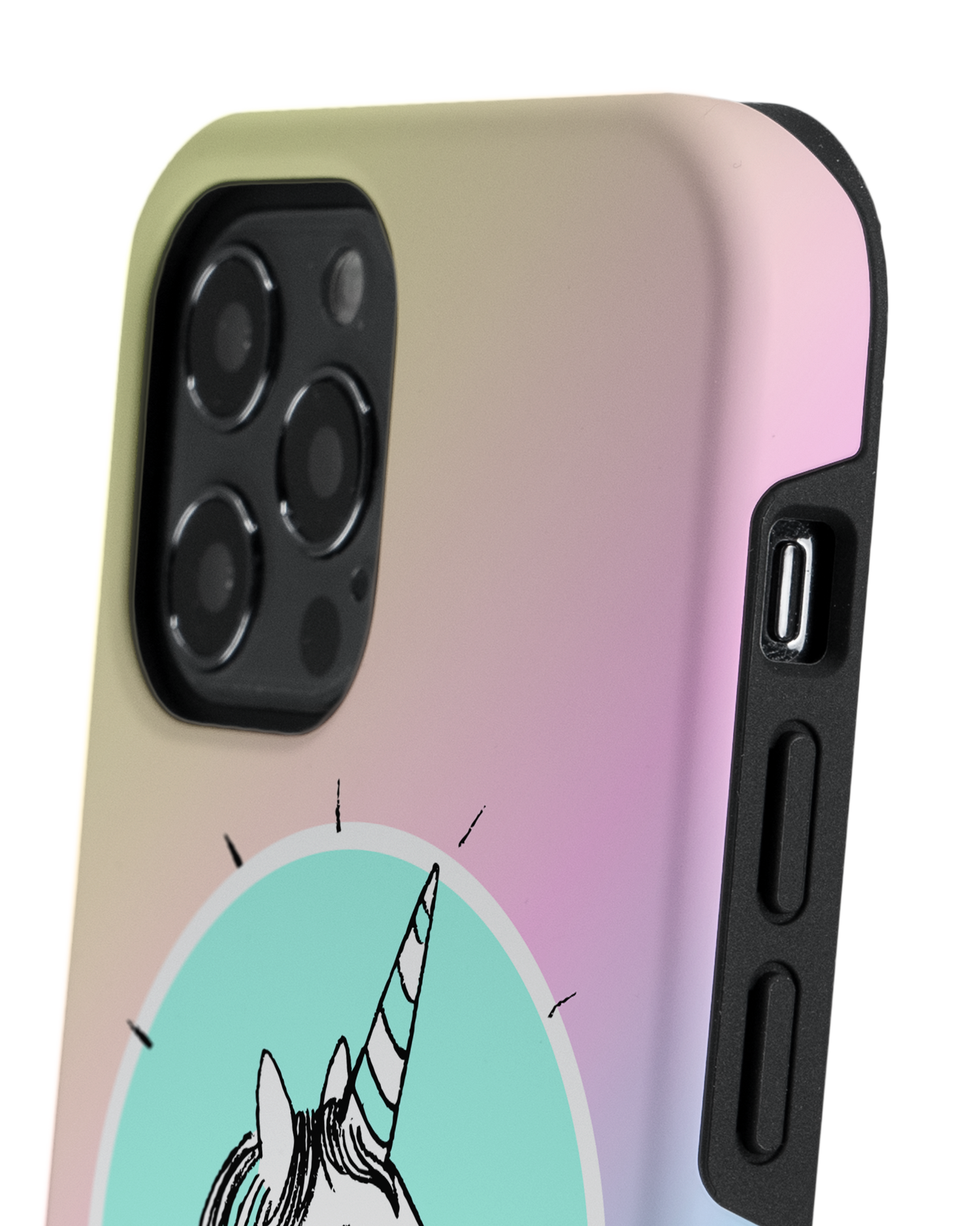 Happiness Unicorn Premium Phone Case Apple iPhone 12 Pro Max: Detail Shot 2