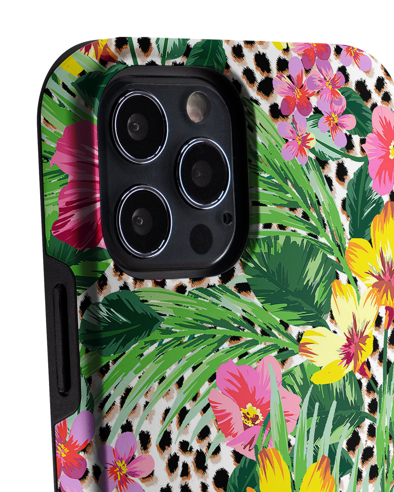 Tropical Cheetah Premium Phone Case Apple iPhone 12 Pro Max: Detail Shot 1