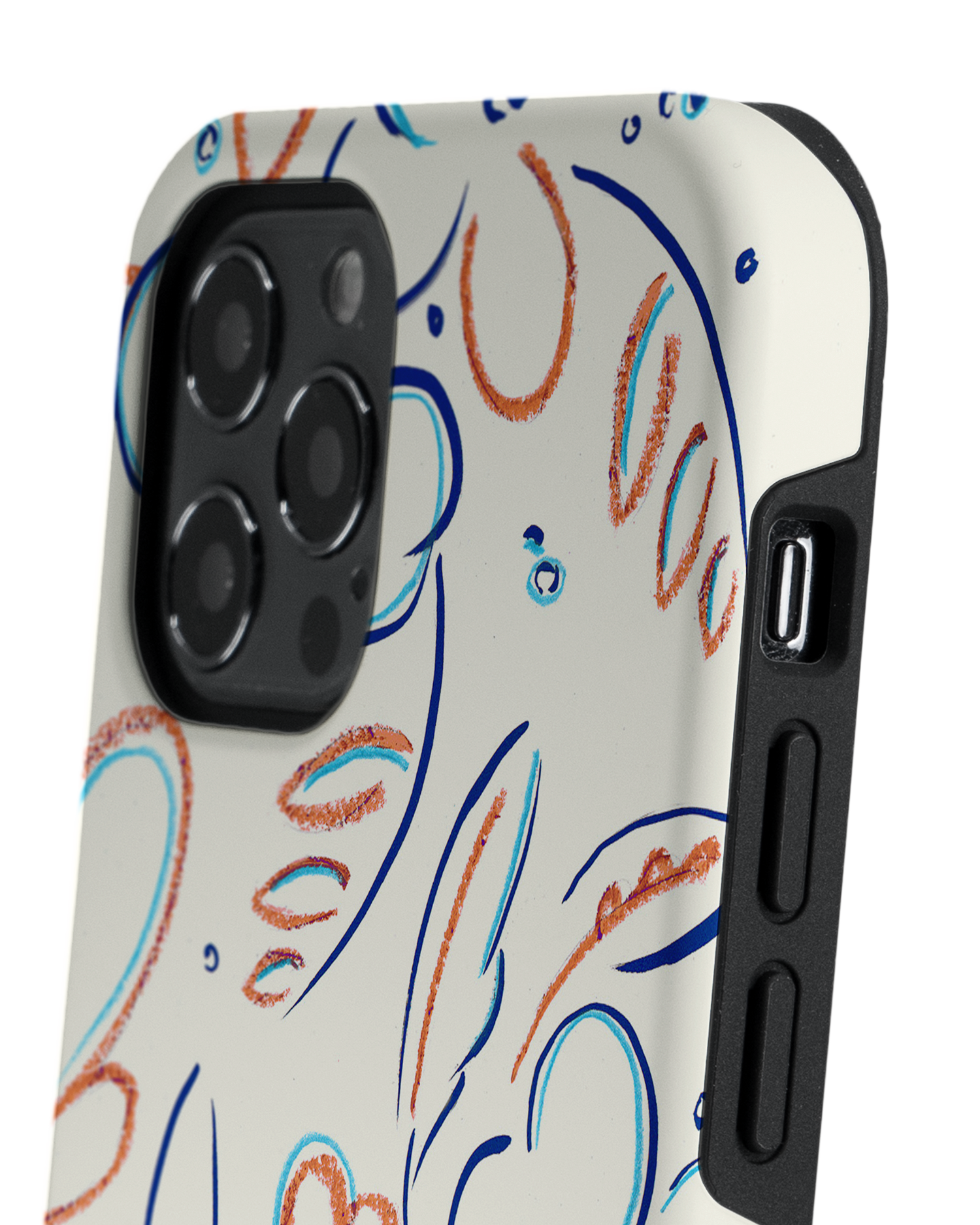 Bloom Doodles Premium Phone Case Apple iPhone 12 Pro Max: Detail Shot 2