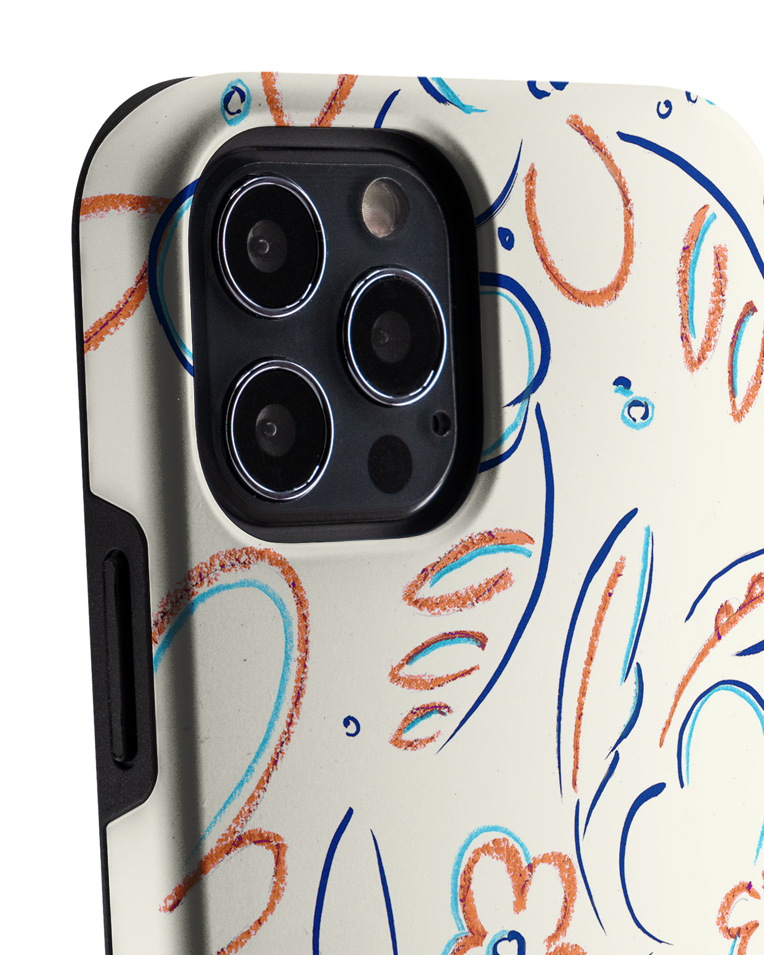 Bloom Doodles Premium Phone Case Apple iPhone 12 Pro Max: Detail Shot 1
