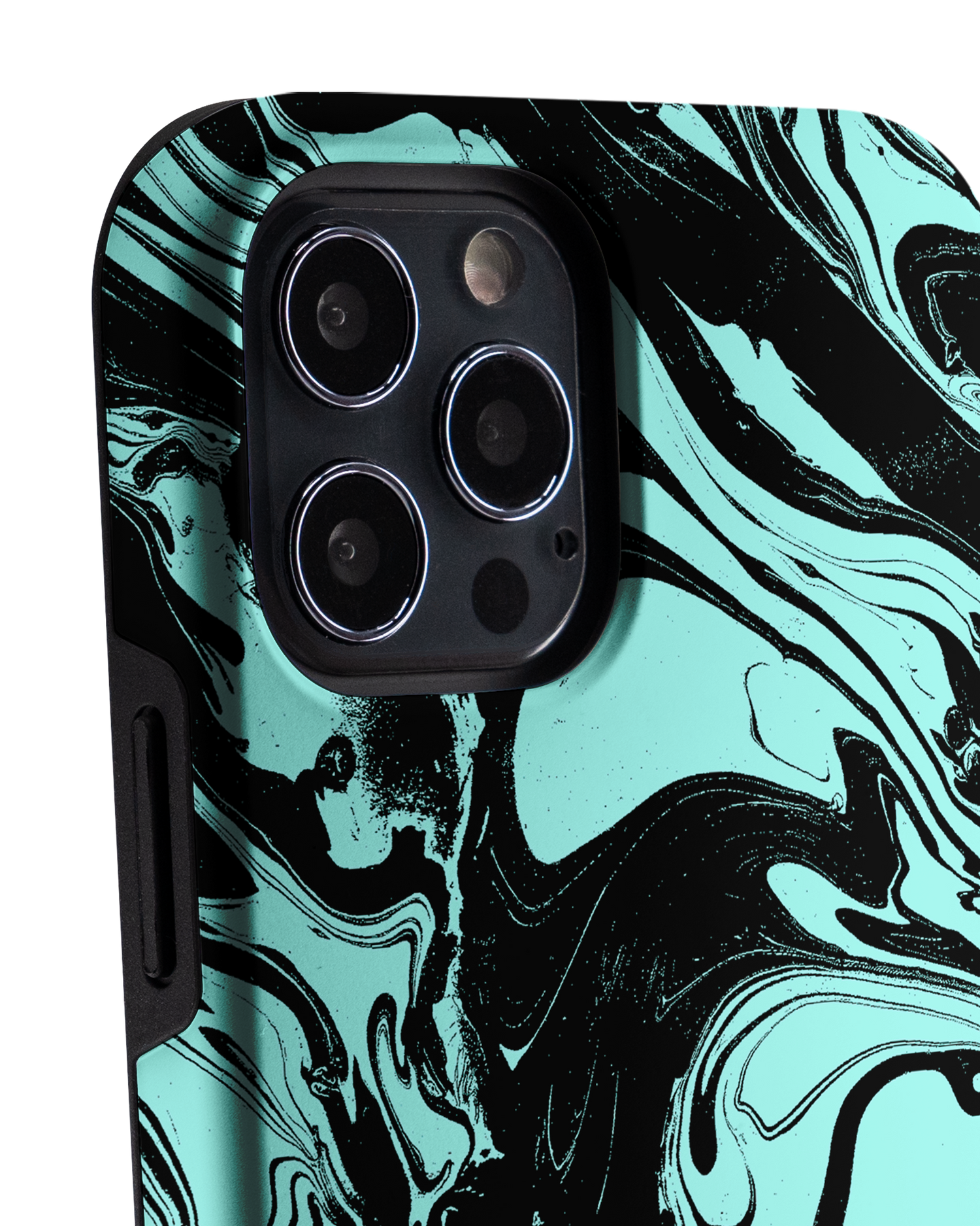 Mint Swirl Premium Phone Case Apple iPhone 12 Pro Max: Detail Shot 1