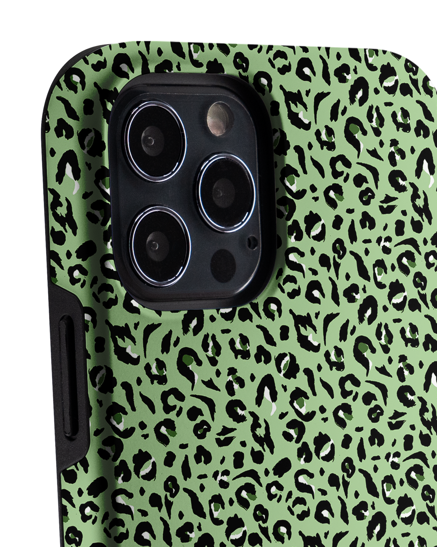 Mint Leopard Premium Phone Case Apple iPhone 12 Pro Max: Detail Shot 1
