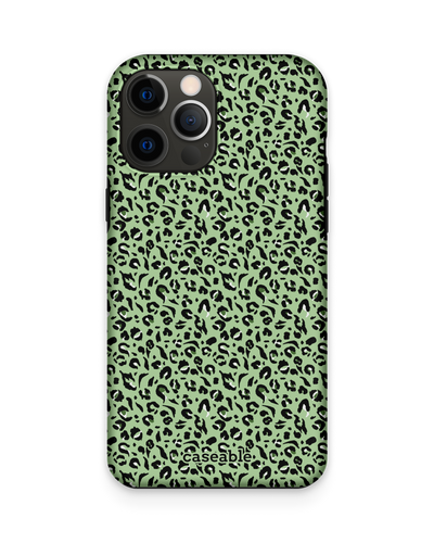 Mint Leopard Premium Phone Case Apple iPhone 12 Pro Max