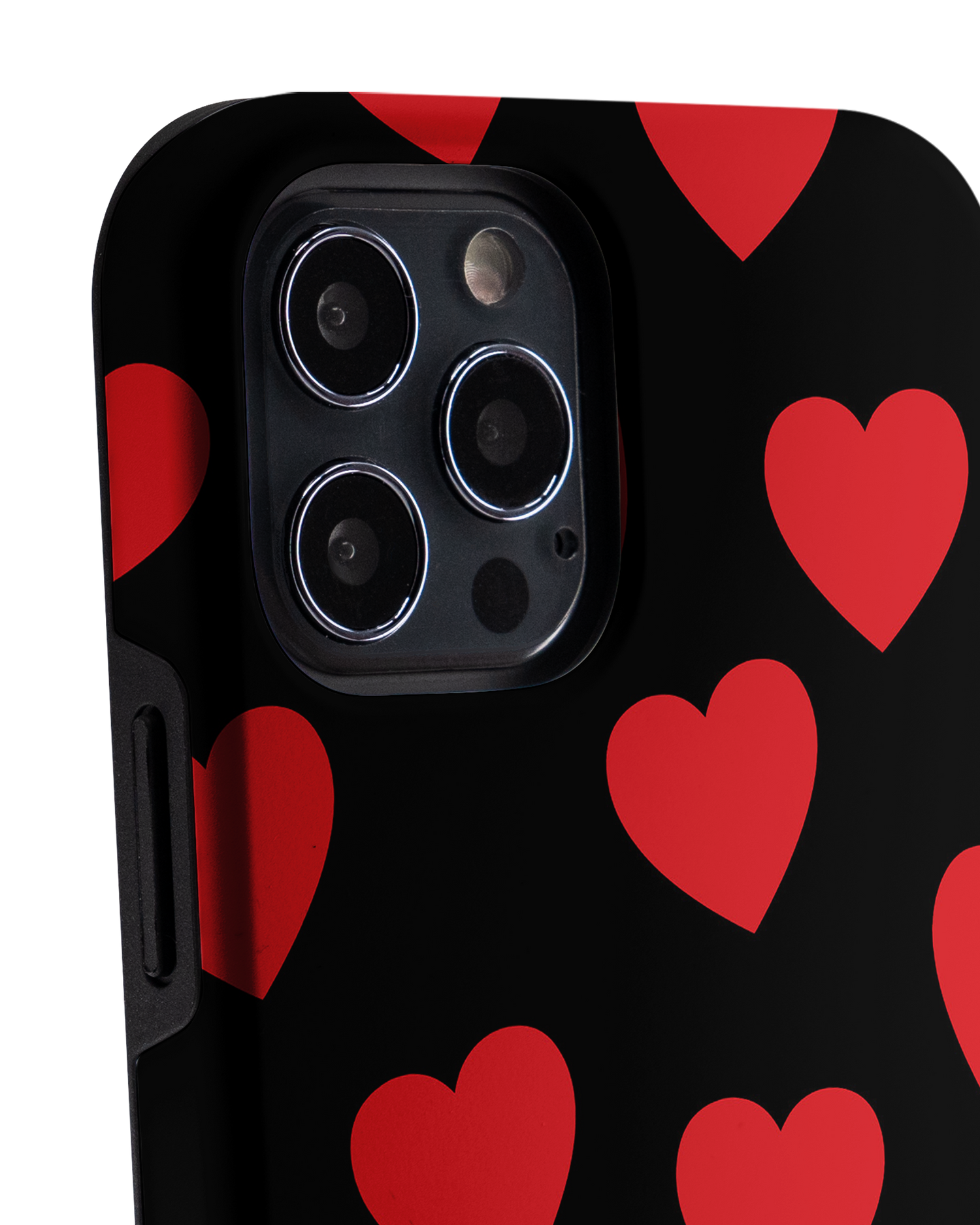 Repeating Hearts Premium Phone Case Apple iPhone 12 Pro Max: Detail Shot 1