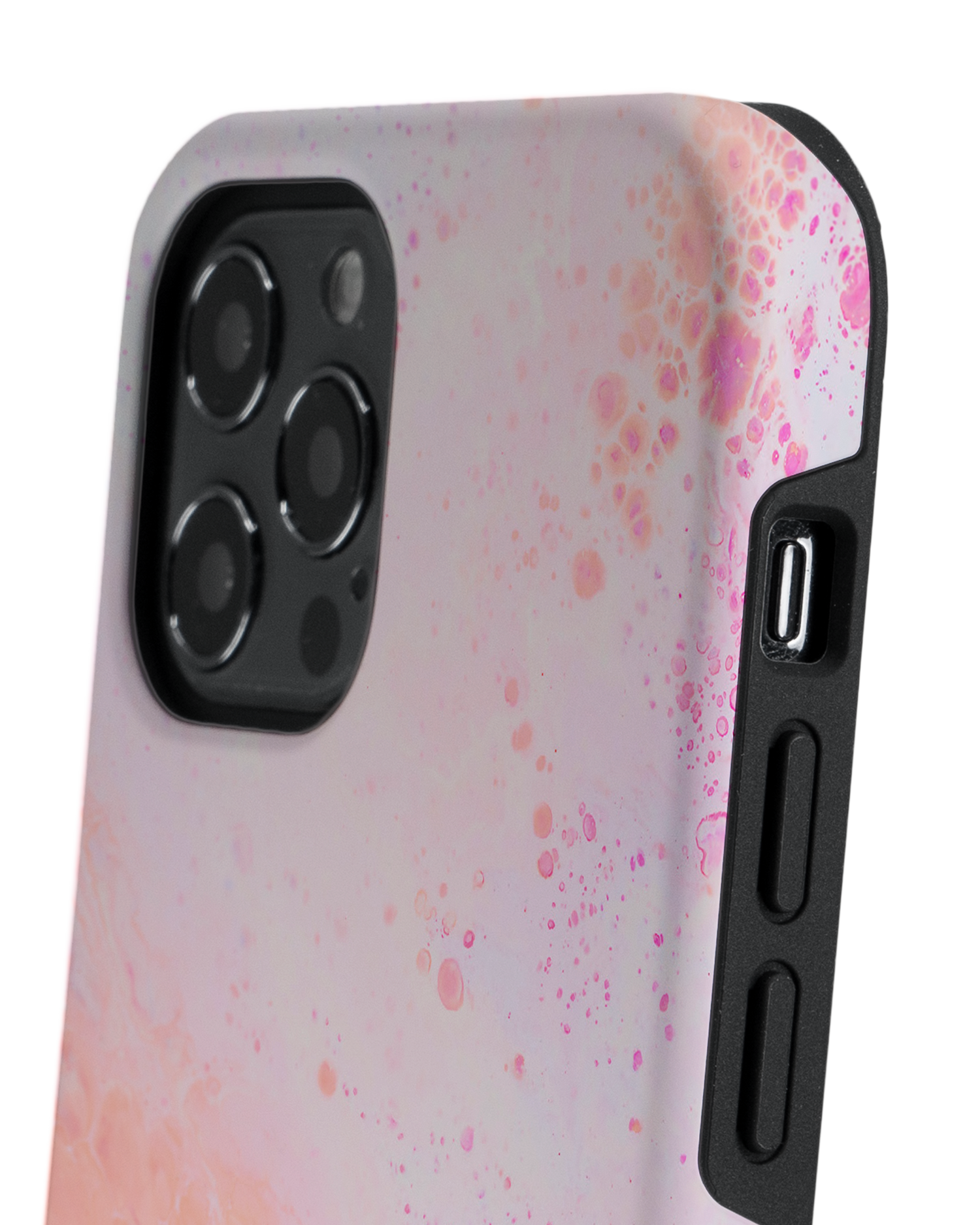 Peaches & Cream Marble Premium Phone Case Apple iPhone 12 Pro Max: Detail Shot 2