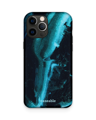 Deep Turquoise Sparkle Premium Phone Case Apple iPhone 12 Pro Max