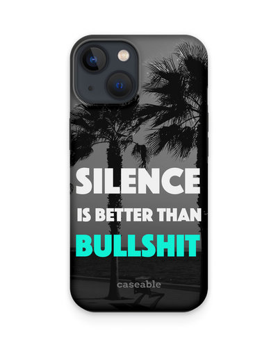 Silence is Better Premium Phone Case Apple iPhone 13 mini