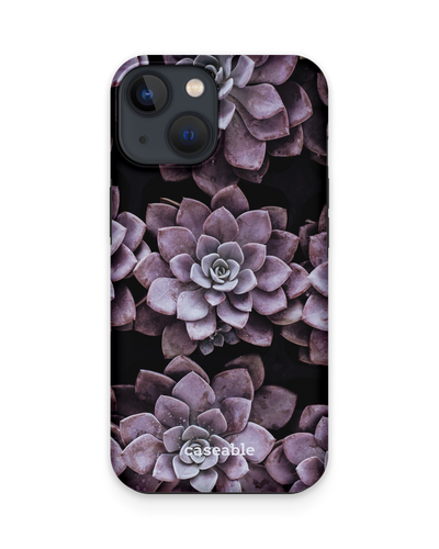 Purple Succulents Premium Phone Case Apple iPhone 13 mini