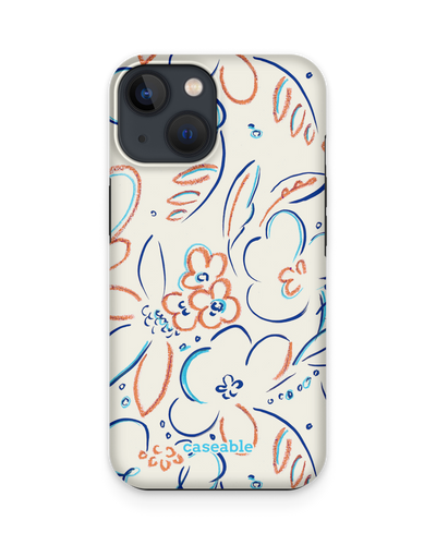 Bloom Doodles Premium Phone Case Apple iPhone 13 mini