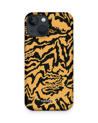 Warped Tiger Stripes Premium Phone Case Apple iPhone 13 mini