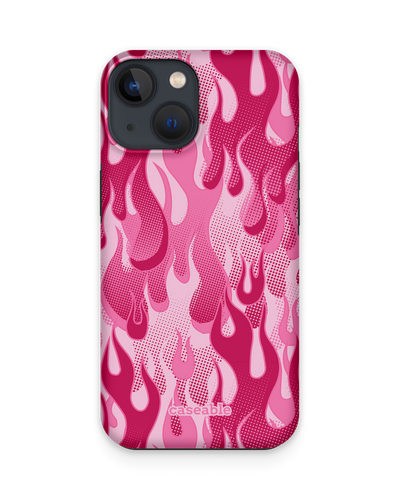 Pink Flames Premium Phone Case Apple iPhone 13 mini