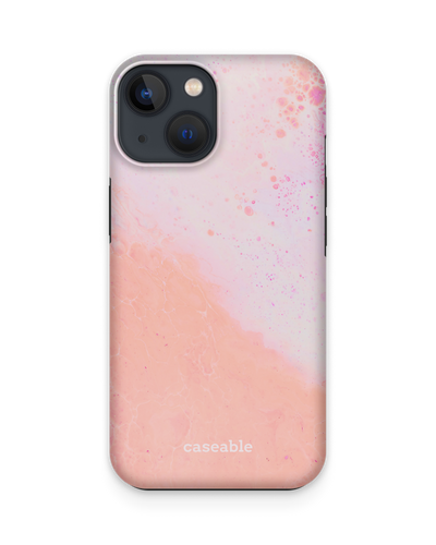 Peaches & Cream Marble Premium Phone Case Apple iPhone 13 mini