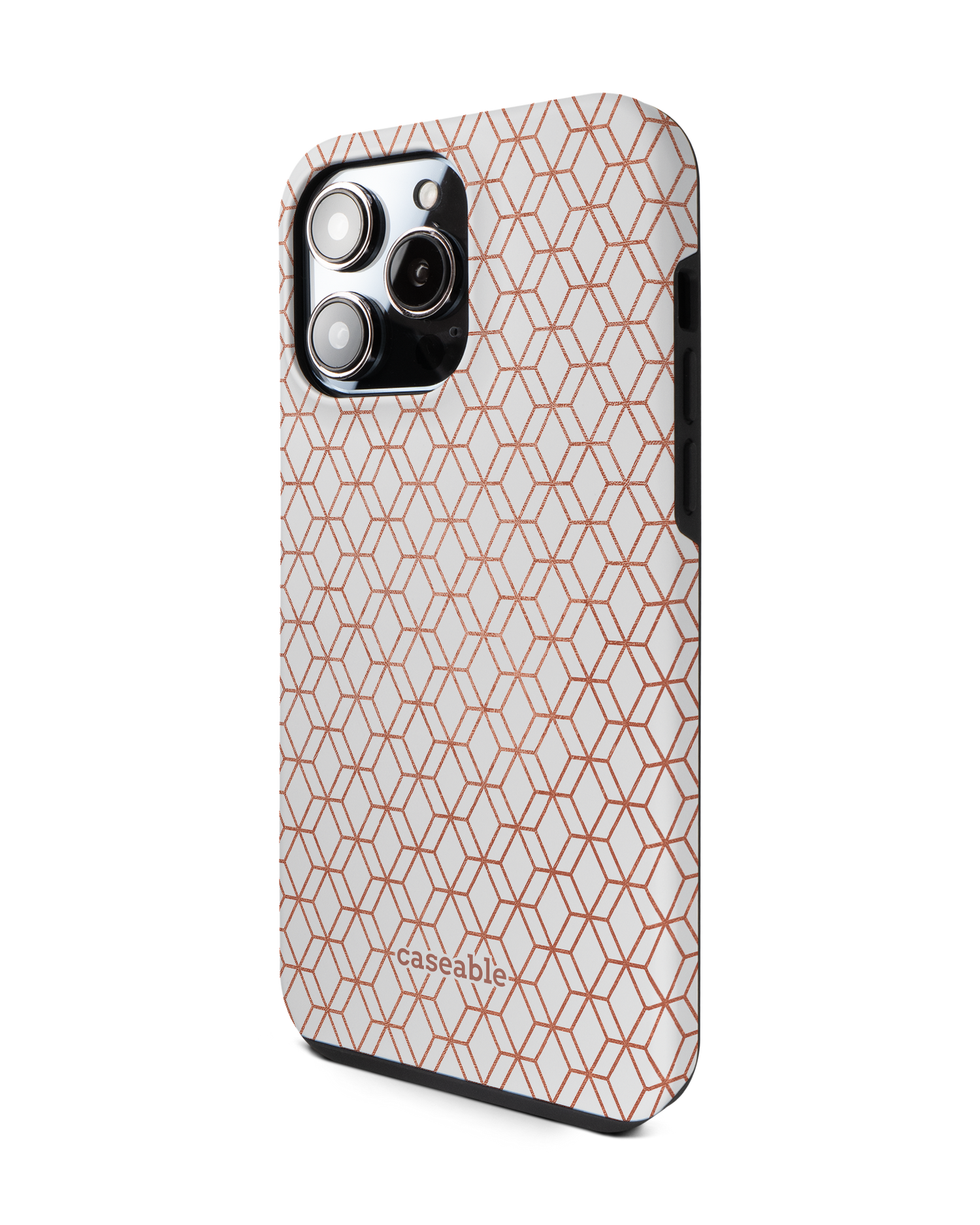 Morning Pattern Premium Phone Case for Apple iPhone 14 Pro Max: View from the right side