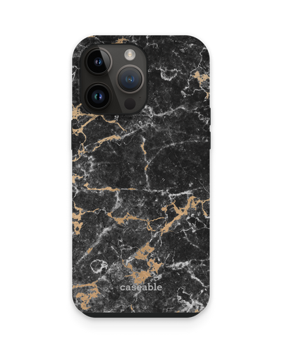 Marble and Gold Premium Phone Case for Apple iPhone 14 Pro Max