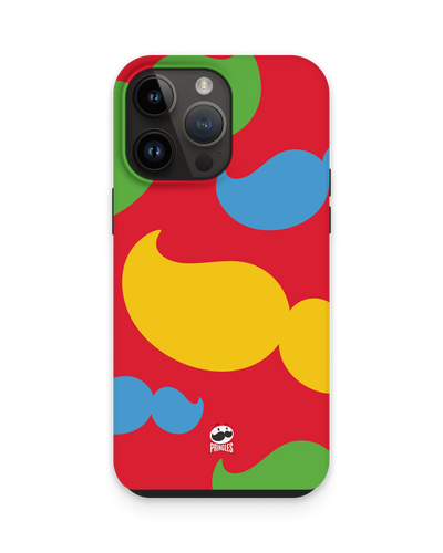 Pringles Moustache Premium Phone Case for Apple iPhone 15 Pro Max