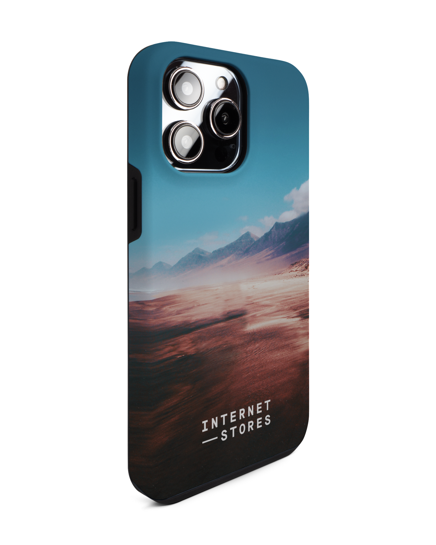 Sky Premium Phone Case for Apple iPhone 14 Pro Max: View from the left side