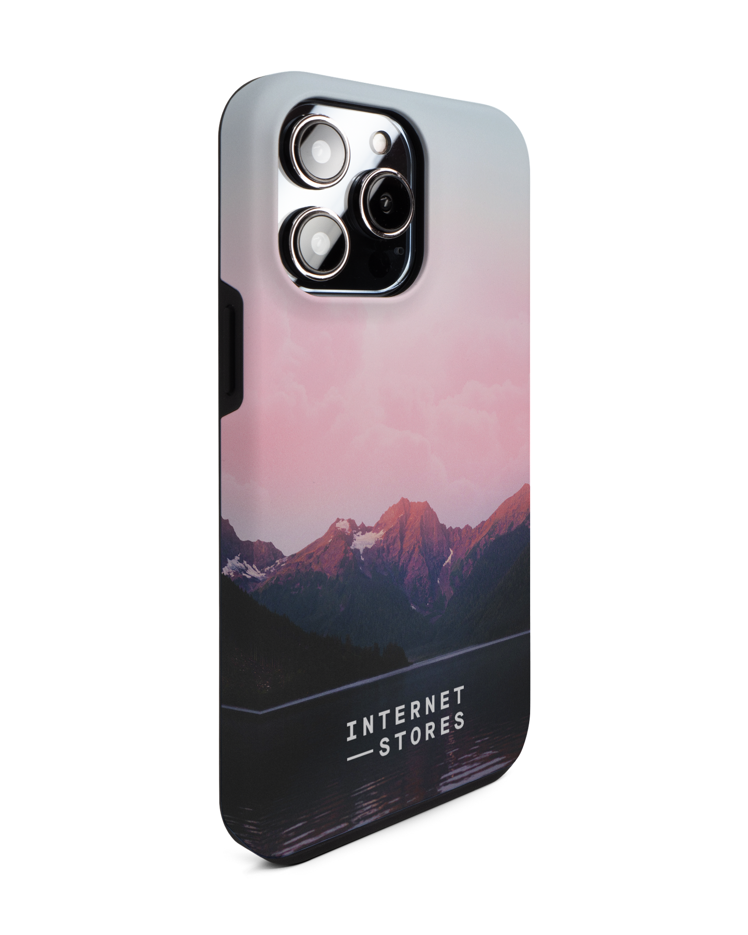 Lake Premium Phone Case for Apple iPhone 14 Pro Max: View from the left side