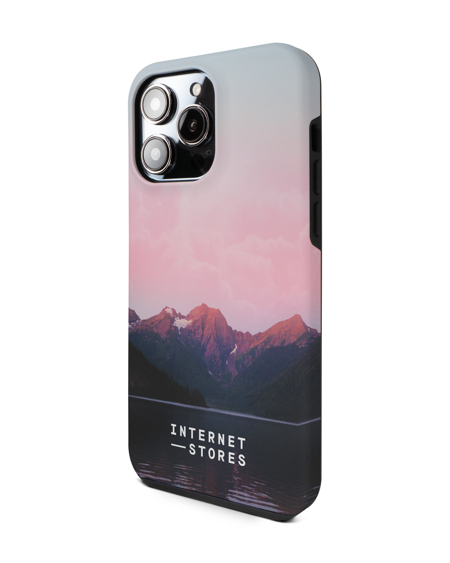 Lake Premium Phone Case for Apple iPhone 14 Pro Max: View from the right side