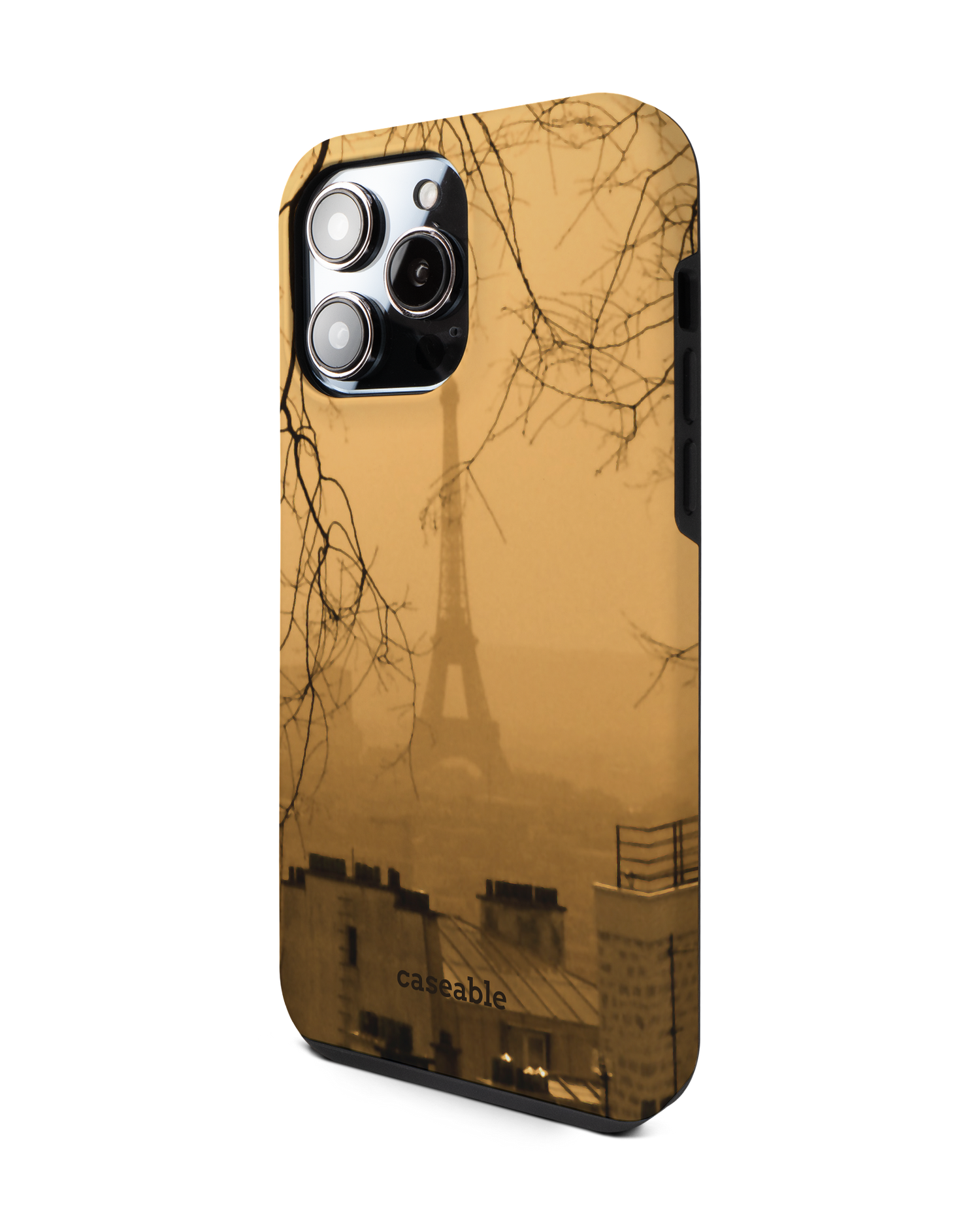 Paris Premium Phone Case for Apple iPhone 14 Pro Max: View from the right side