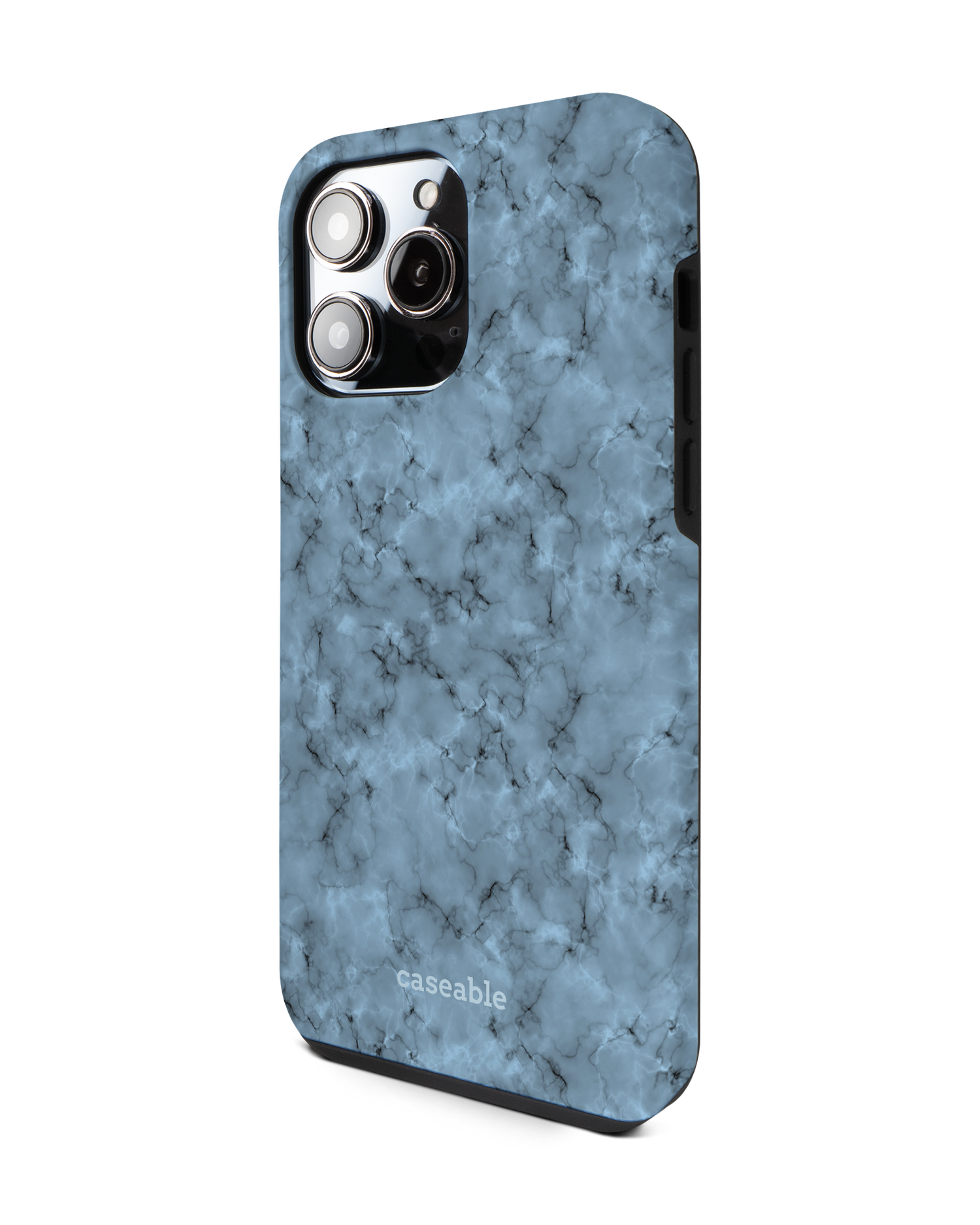 Blue Marble Premium Phone Case for Apple iPhone 14 Pro Max: View from the right side