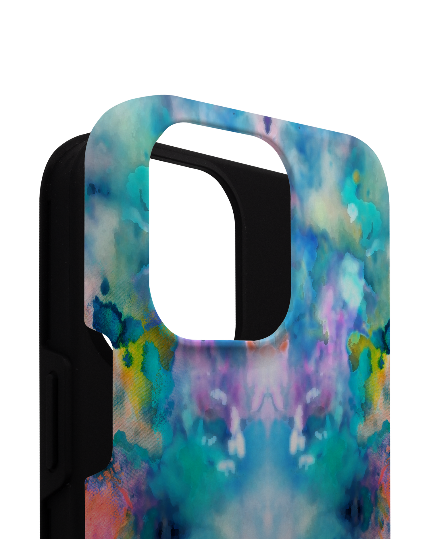 Paint Splatter Premium Phone Case for Apple iPhone 14 Pro Max consisting of 2 parts