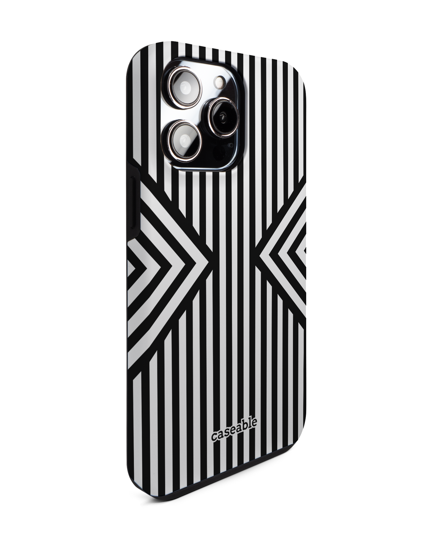 Illusion Premium Phone Case for Apple iPhone 14 Pro Max: View from the left side