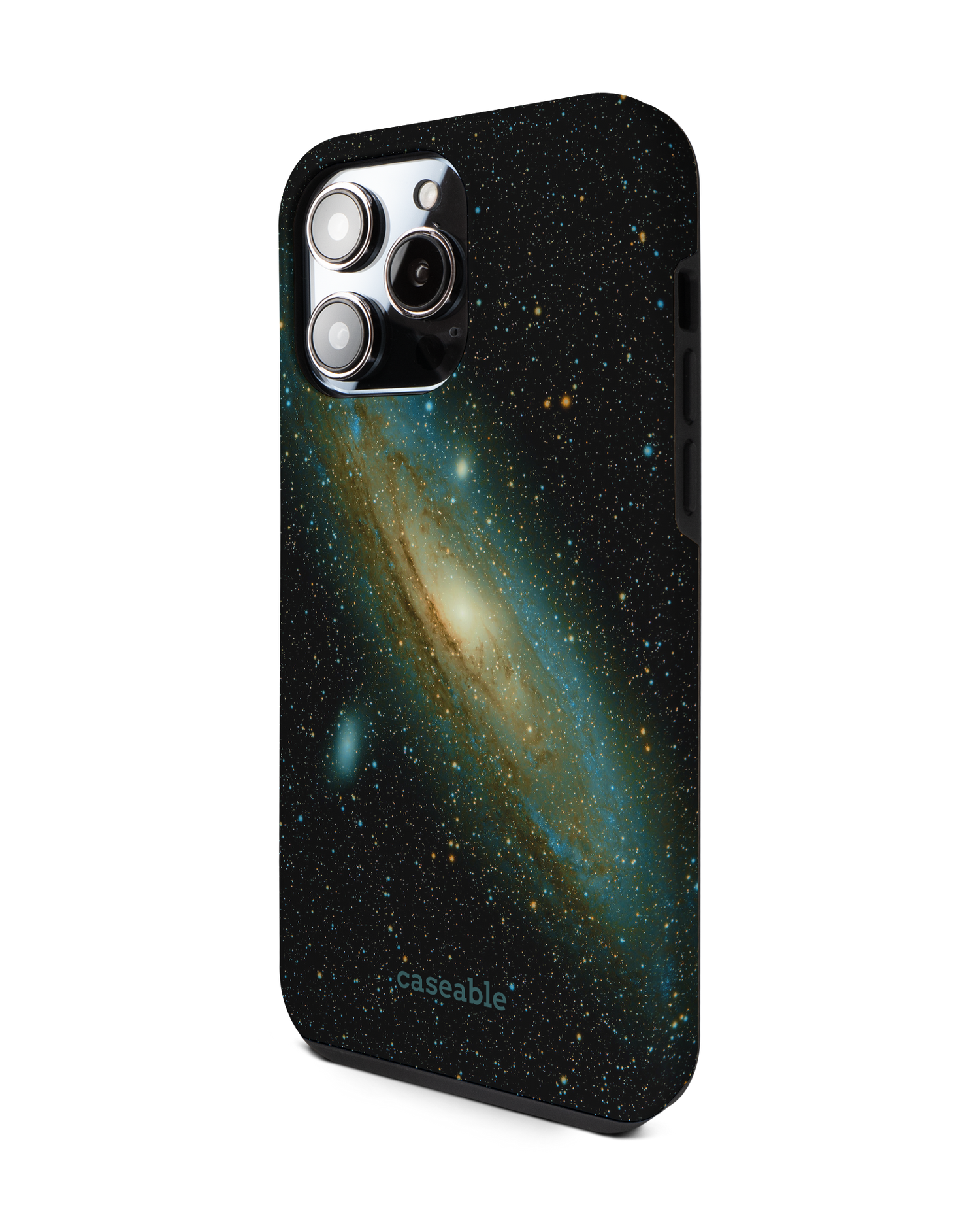 Outer Space Premium Phone Case for Apple iPhone 14 Pro Max: View from the right side