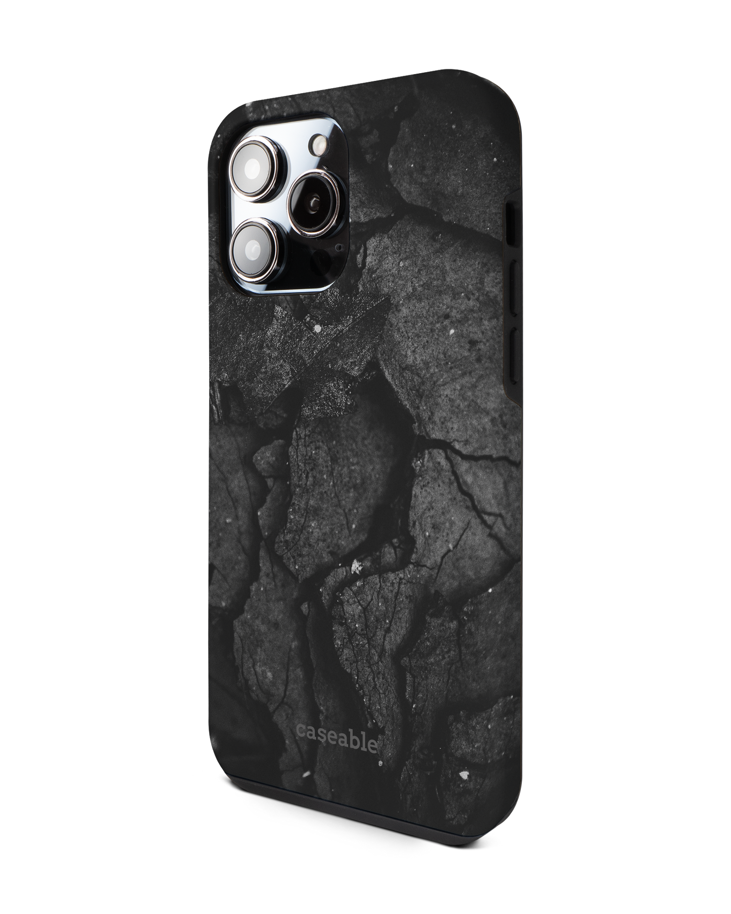 Carbon Premium Phone Case for Apple iPhone 14 Pro Max: View from the right side