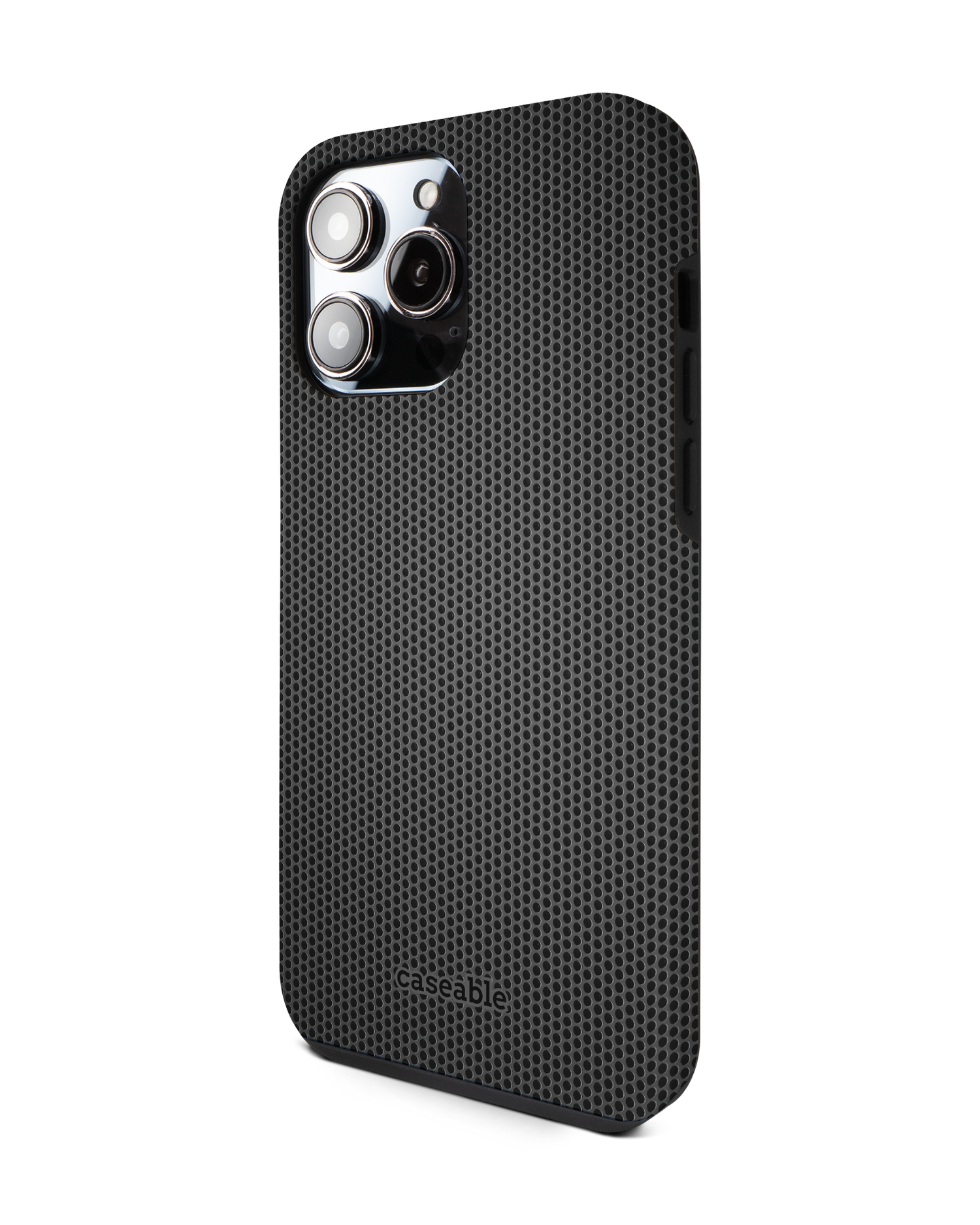 Carbon II Premium Phone Case for Apple iPhone 14 Pro Max: View from the right side