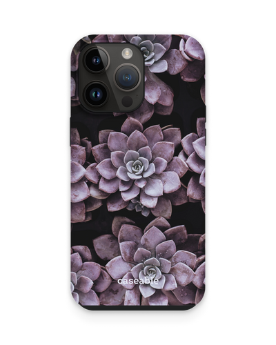 Purple Succulents Premium Phone Case for Apple iPhone 14 Pro Max