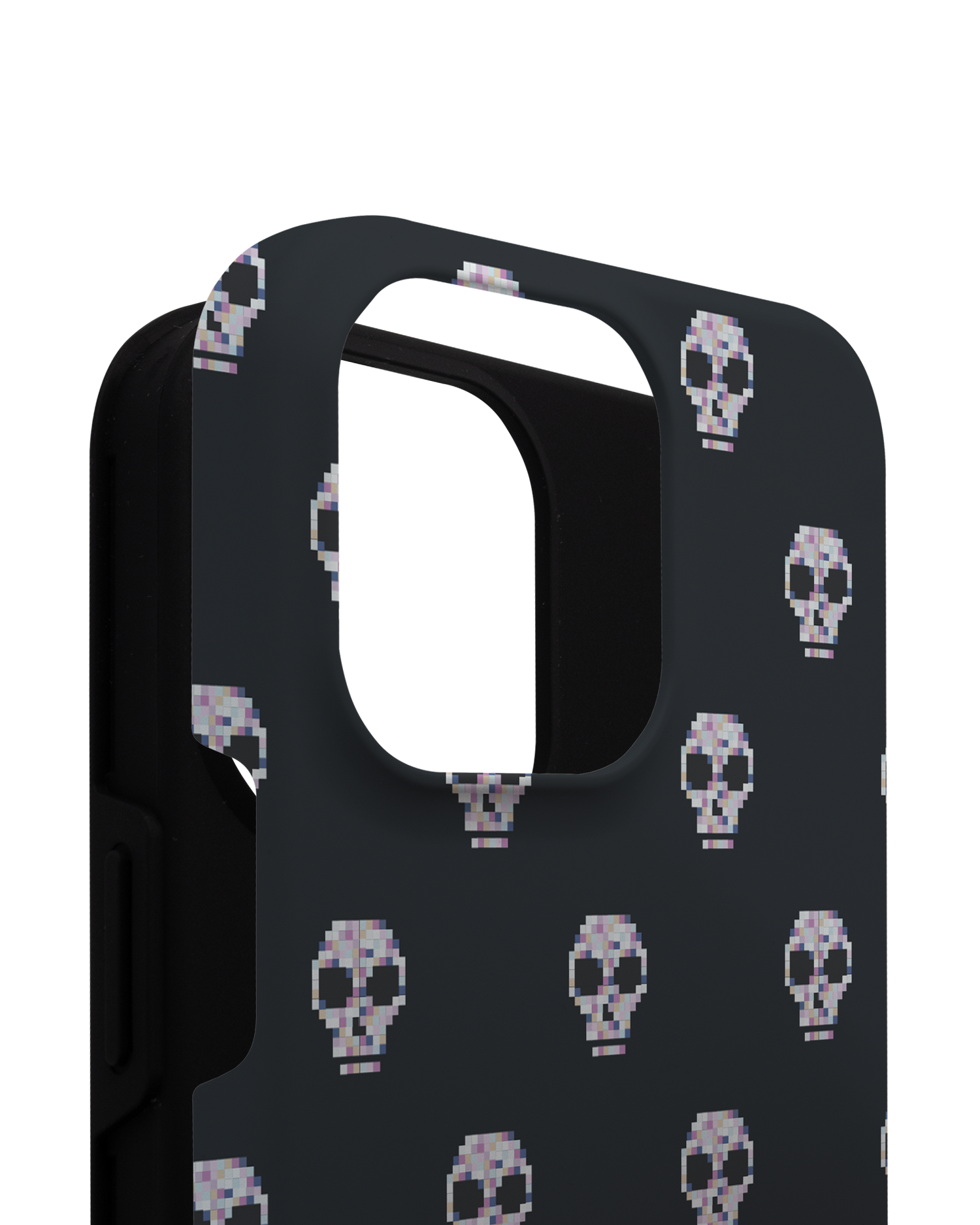 Digital Skulls Premium Phone Case for Apple iPhone 14 Pro Max consisting of 2 parts