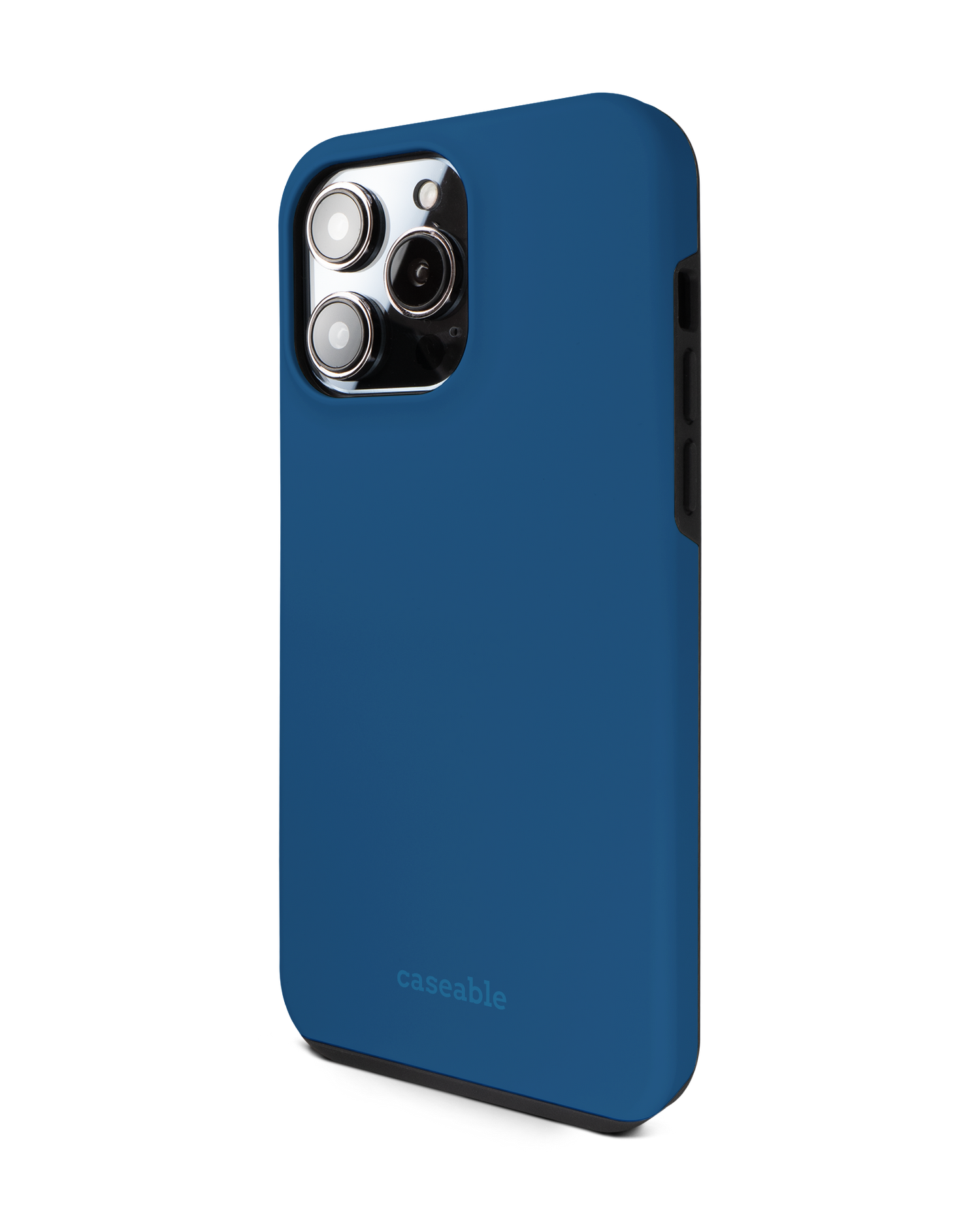 CLASSIC BLUE Premium Phone Case for Apple iPhone 14 Pro Max: View from the right side