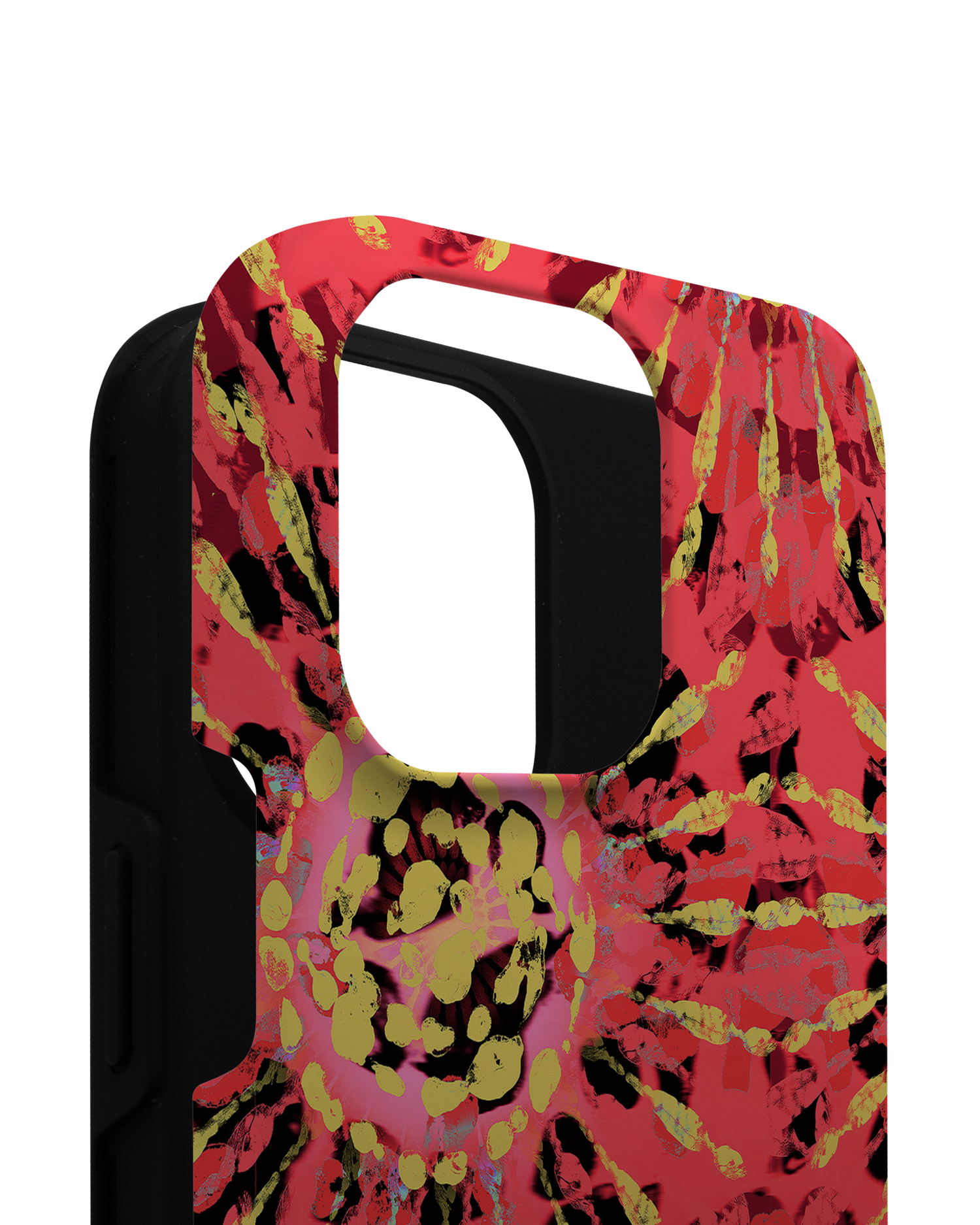 Y2K Tie Dye Premium Phone Case for Apple iPhone 14 Pro Max consisting of 2 parts