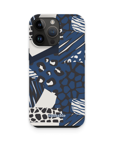 Animal Print Patchwork Premium Phone Case for Apple iPhone 15 Pro Max