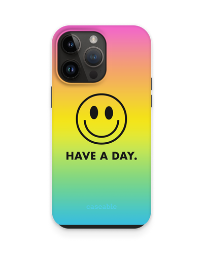 Have A Day Premium Phone Case for Apple iPhone 15 Pro Max