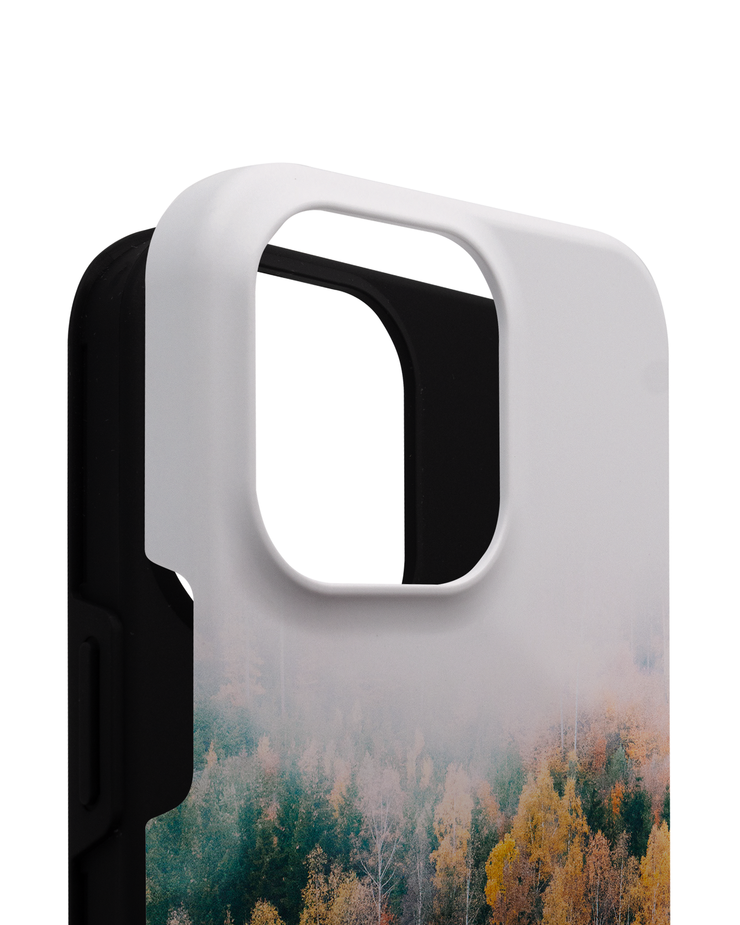 Fall Fog Premium Phone Case for Apple iPhone 14 Pro Max consisting of 2 parts