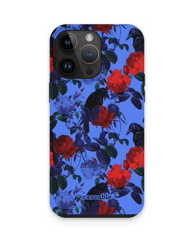 Roses And Ravens Premium Phone Case for Apple iPhone 15 Pro Max