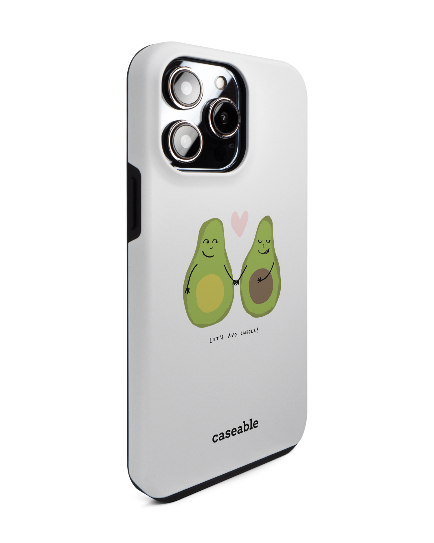 Avocado Premium Phone Case for Apple iPhone 14 Pro Max: View from the left side