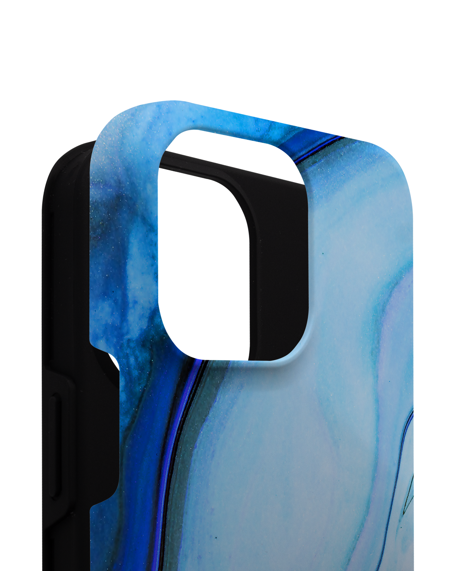 Cool Blues Premium Phone Case for Apple iPhone 14 Pro Max consisting of 2 parts