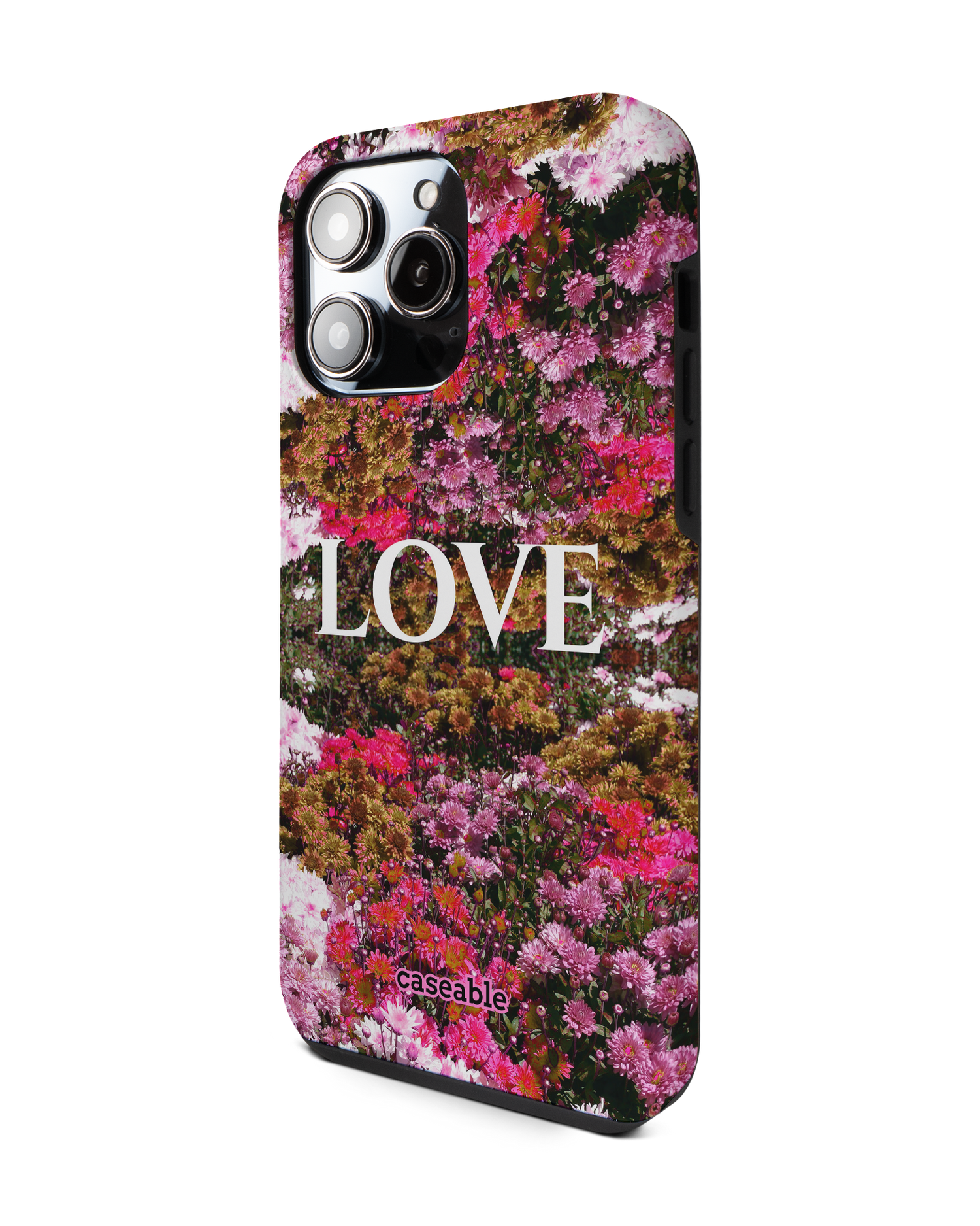 Luxe Love Premium Phone Case for Apple iPhone 14 Pro Max: View from the right side