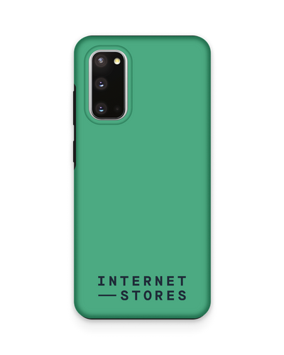 ISG Neon Green Premium Phone Case Samsung Galaxy S20