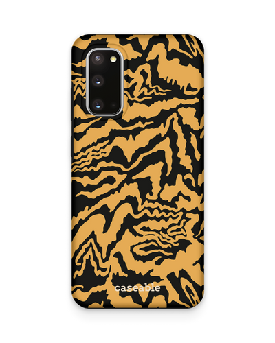 Warped Tiger Stripes Premium Phone Case Samsung Galaxy S20
