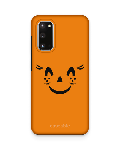 Pumpkin Smiles Premium Phone Case Samsung Galaxy S20