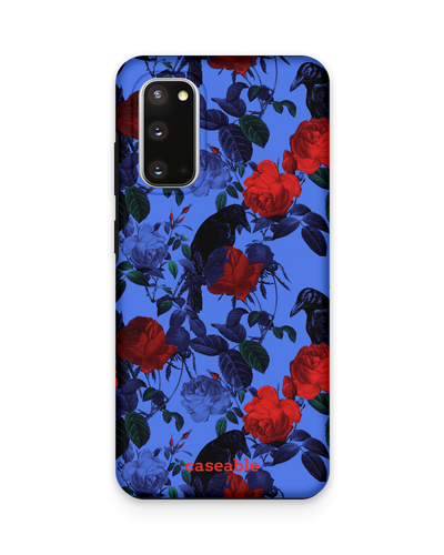 Roses And Ravens Premium Phone Case Samsung Galaxy S20