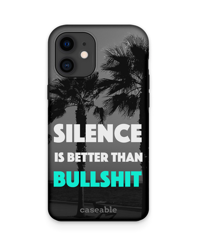 Silence is Better Premium Phone Case Apple iPhone 12 mini