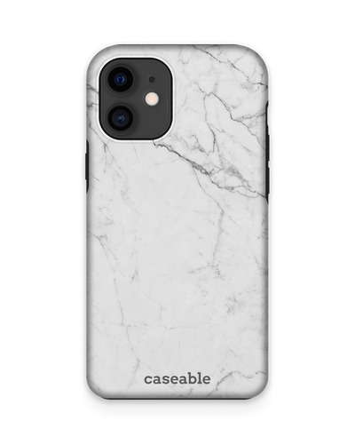 White Marble Premium Phone Case Apple iPhone 12 mini