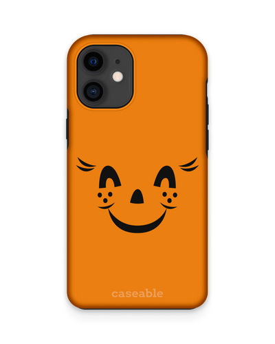 Pumpkin Smiles Premium Phone Case Apple iPhone 12 mini