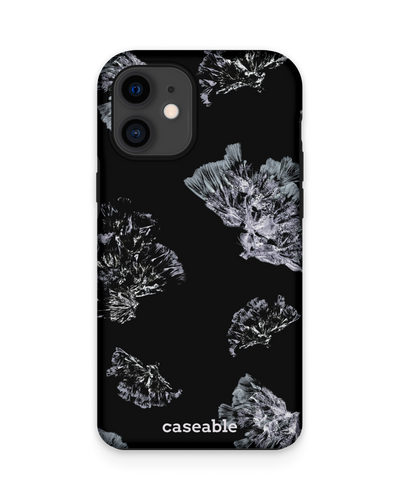 Silver Petals Premium Phone Case Apple iPhone 12 mini