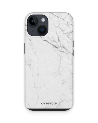 White Marble Premium Phone for Apple iPhone 14